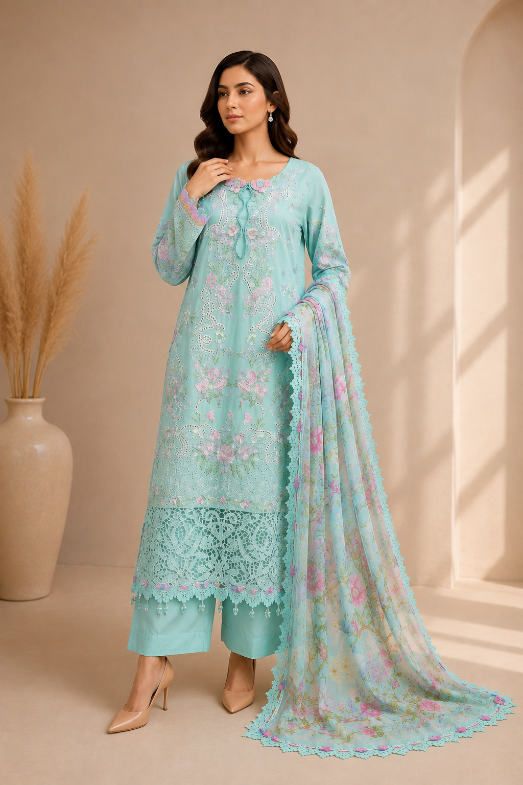 WOMEN'S PRET-CHIFFON DRESS