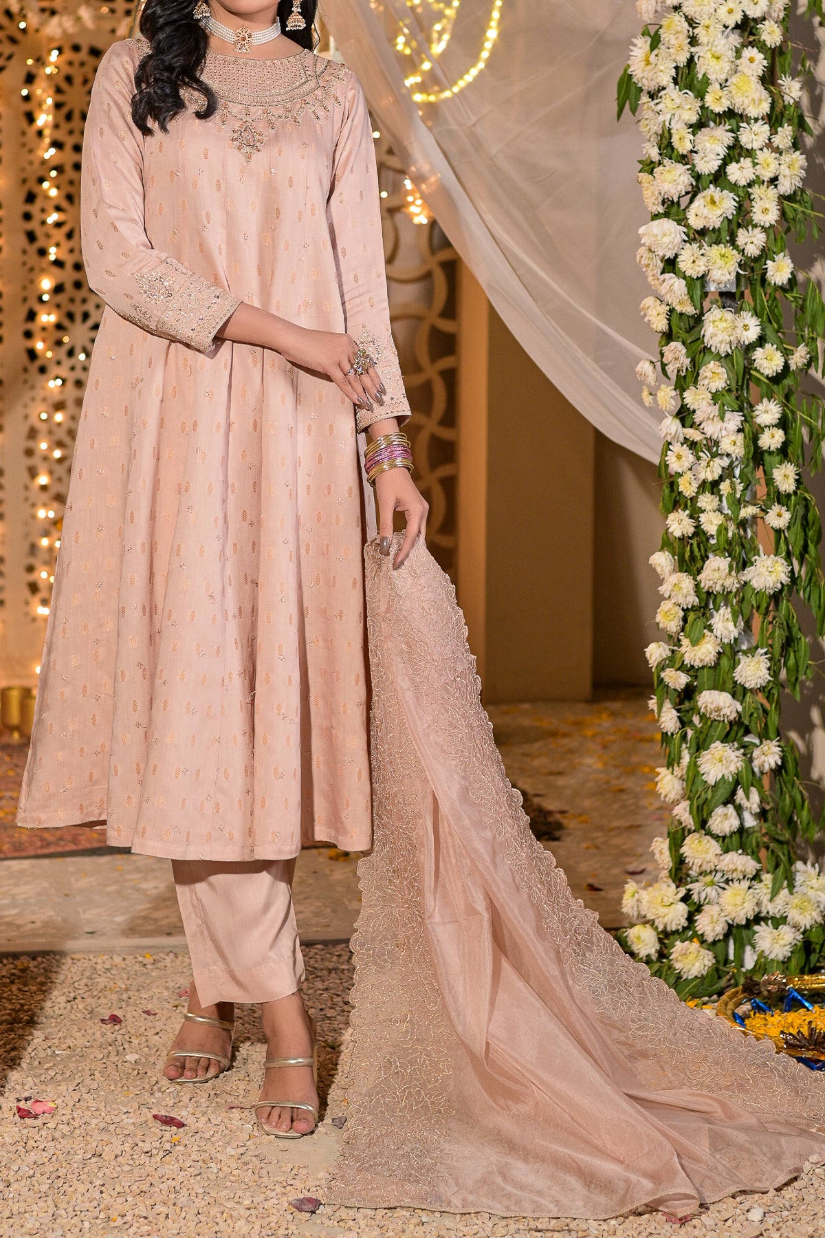 RTW 3 piece Fancy Jacquard - FJ276 - Shalwar Kameez