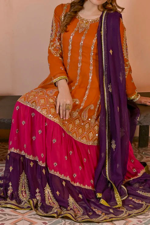 WOMEN'S PRET-CHIFFON DRESS | N-2404