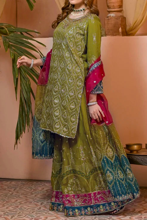 WOMEN'S PRET-CHIFFON DRESS | N-2414