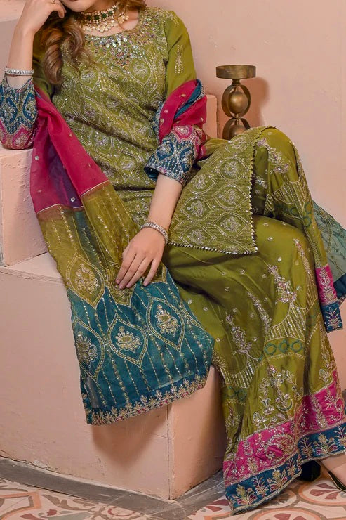 WOMEN'S PRET-CHIFFON DRESS | N-2414