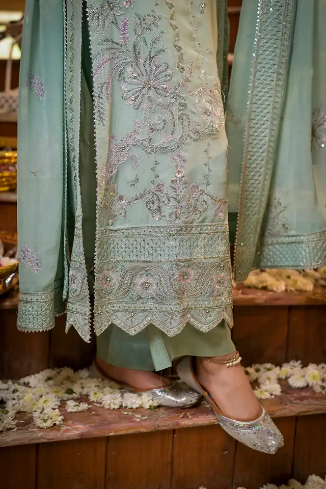 WOMEN'S PRET-CHIFFON DRESS | N-2442 | Shalwar Kameez