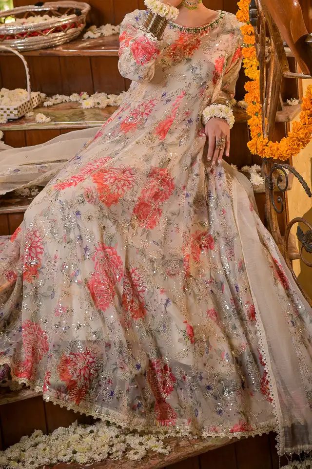 WOMEN'S PRET-CHIFFON DRESS  N-2444 Shalwar Kameez