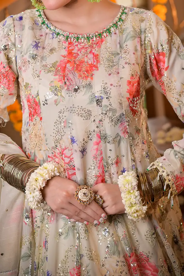 WOMEN'S PRET-CHIFFON DRESS  N-2444 Shalwar Kameez