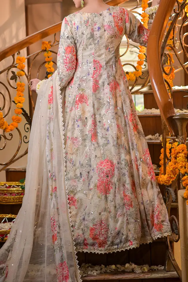 WOMEN'S PRET-CHIFFON DRESS  N-2444 Shalwar Kameez