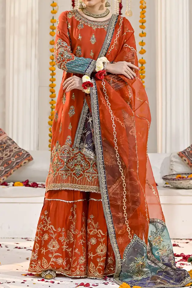 WOMEN'S PRET KHAS | RK-1272 | Ghrara