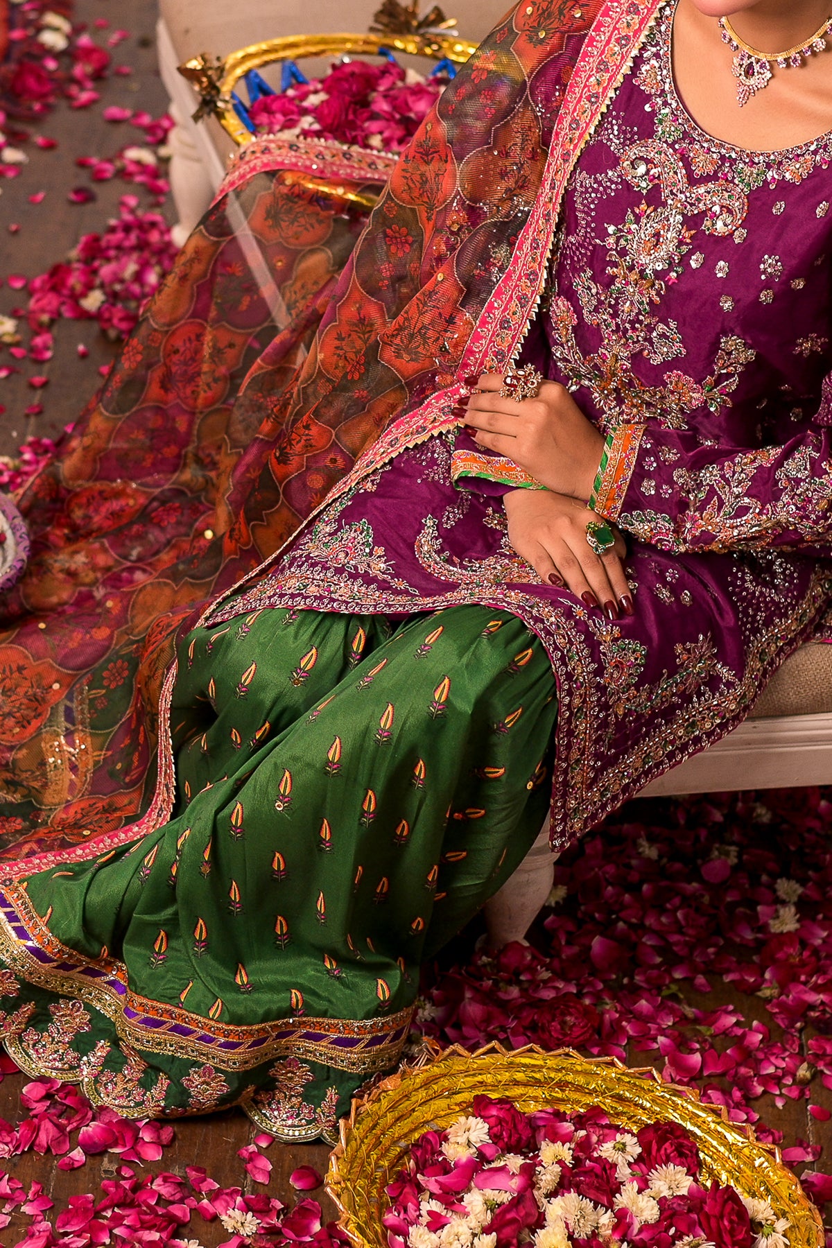 WOMEN'S PRET-KHAS | RK-1299 | Gharara