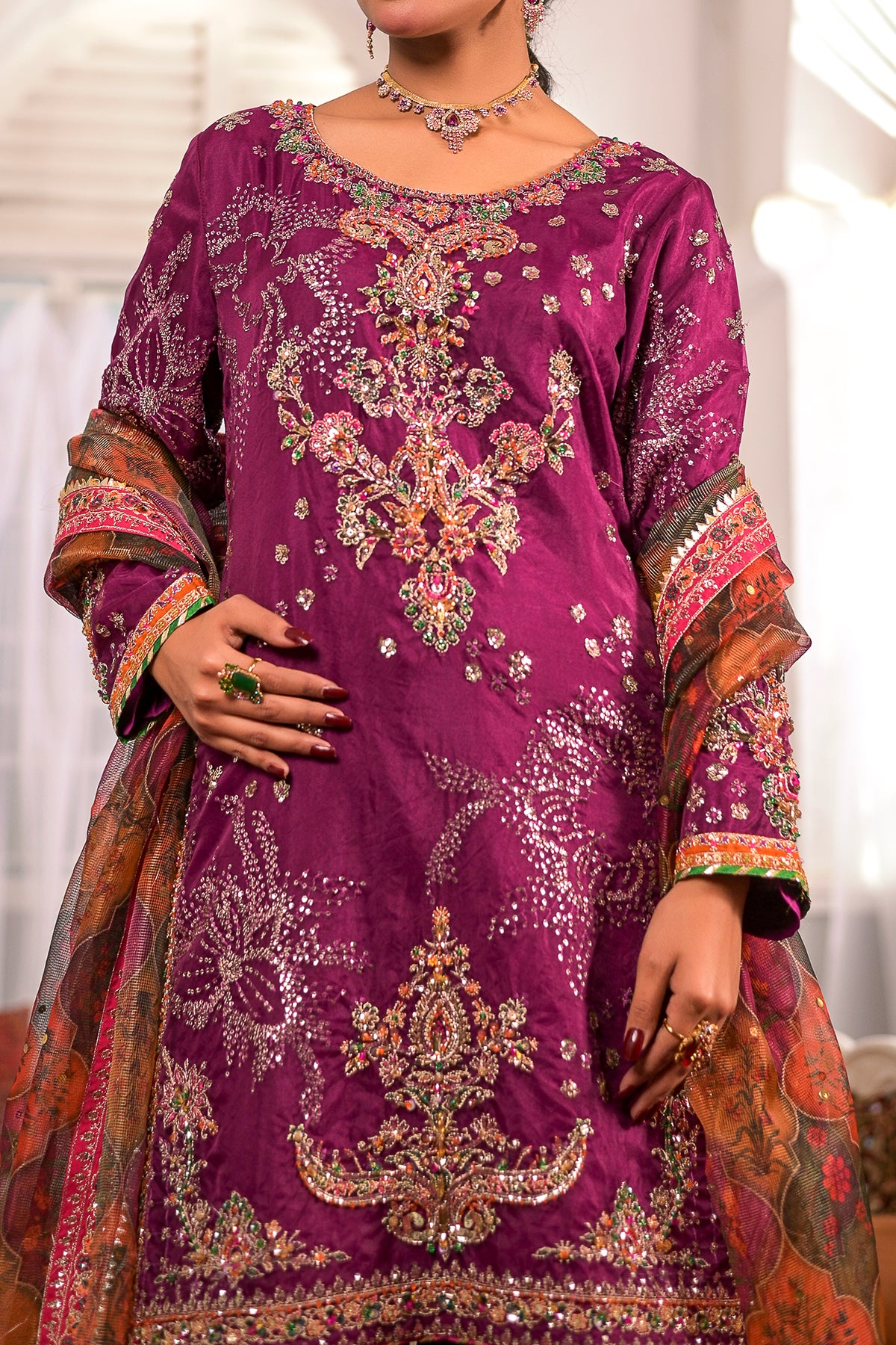 WOMEN'S PRET-KHAS | RK-1299 | Gharara