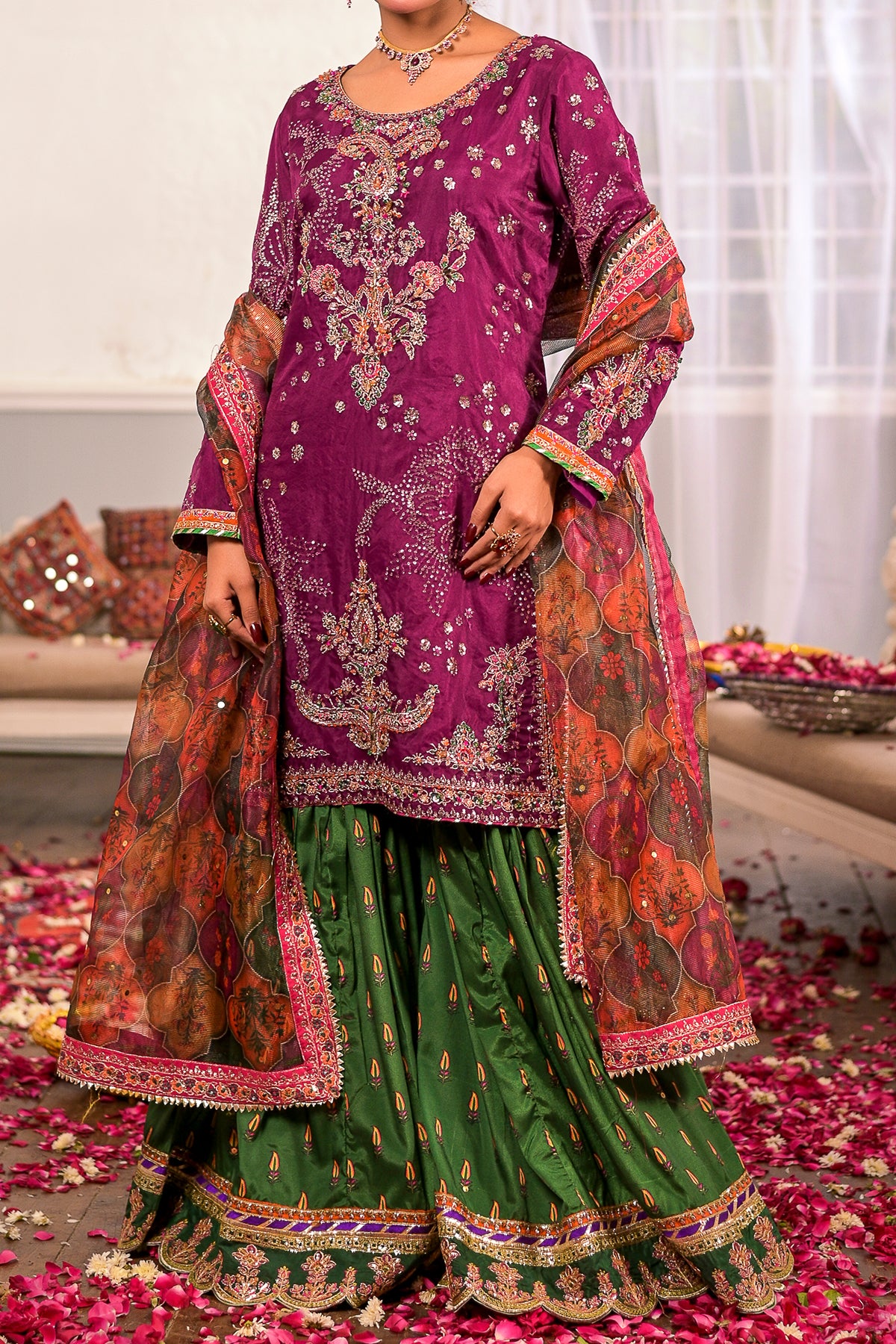 WOMEN'S PRET-KHAS | RK-1299 | Gharara