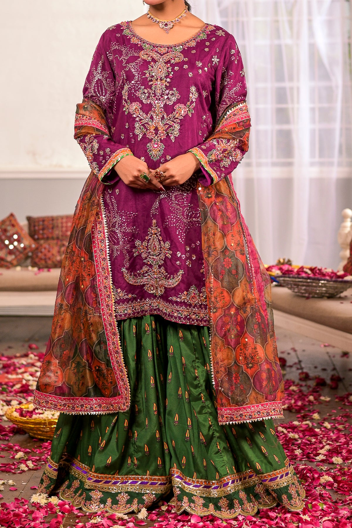 WOMEN'S PRET-KHAS | RK-1299 | Gharara
