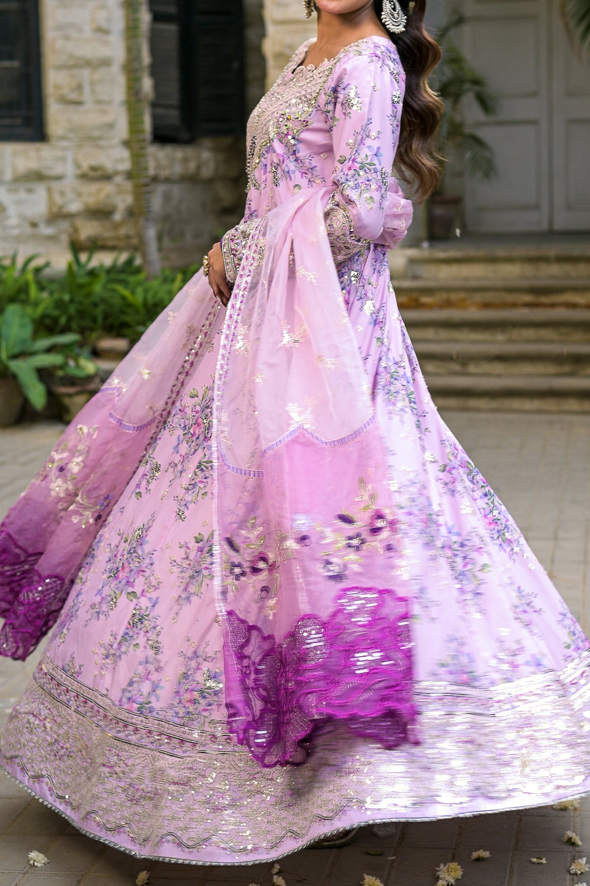 WOMEN'S PRET-KHAS | RK-1294 | Long Maxi